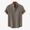 Chemise en lin soleil pour hommes