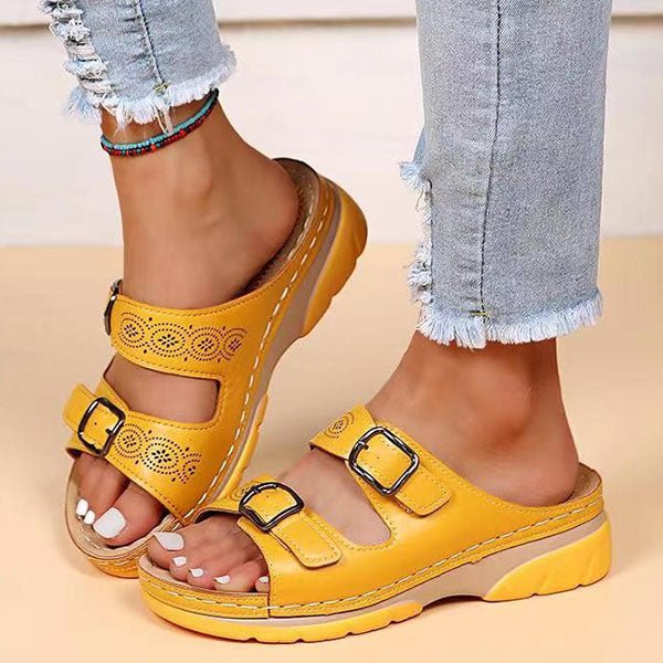 Morallure™ OrthoEase – Wide Toe Box Comfort Sandals For All day Walking