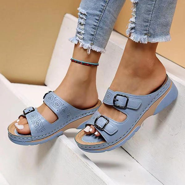 Morallure™ OrthoEase – Wide Toe Box Comfort Sandals For All day Walking