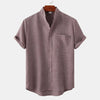 Chemise en lin soleil pour hommes